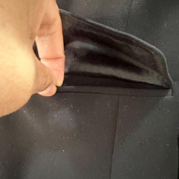 ✨✨✨Sz 10 Women's Isabel & Nina Black suit jacket Blazer 2 button front 2 pockets - Picture 7 of 7